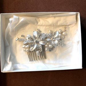 USA bride bridal hair comb